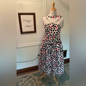 Beautiful Tatyana Polka Dot Dress